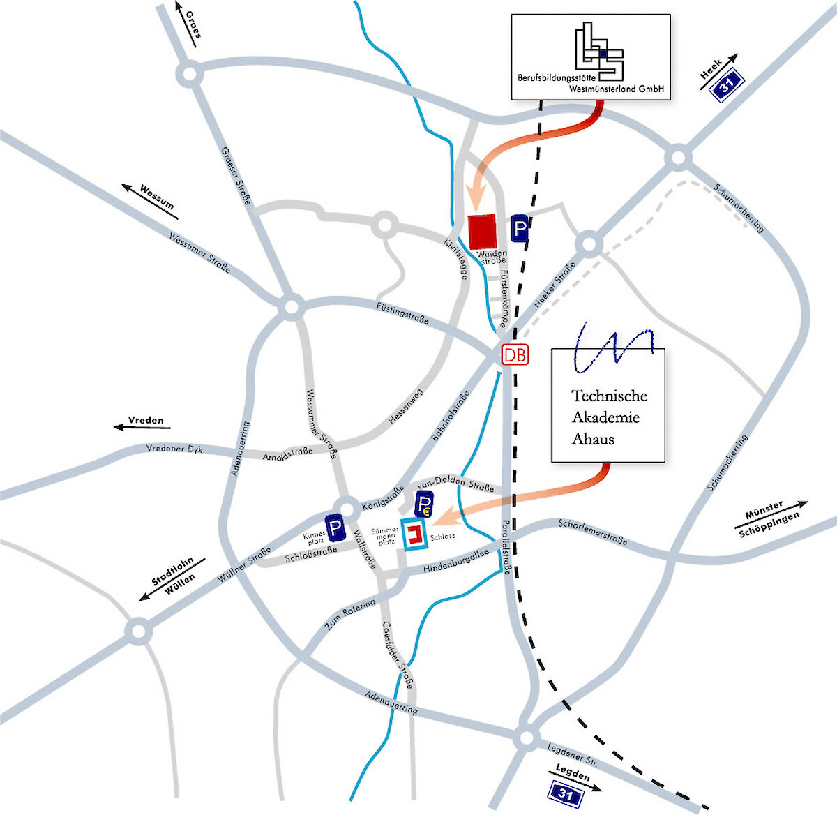 Anfahrt & Lageplan